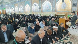 ندای دعای ندبه زائران ایرانی در خیمــه‌گاه امام حسین(ع) طنین انداز شد 6