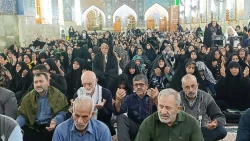 ندای دعای ندبه زائران ایرانی در خیمــه‌گاه امام حسین(ع) طنین انداز شد 8