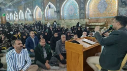 ندای دعای ندبه زائران ایرانی در خیمــه‌گاه امام حسین(ع) طنین انداز شد 9