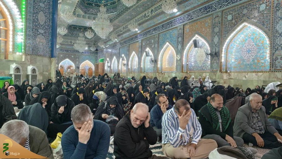 ندای دعای ندبه زائران ایرانی در خیمــه‌گاه امام حسین(ع) طنین انداز شد 12