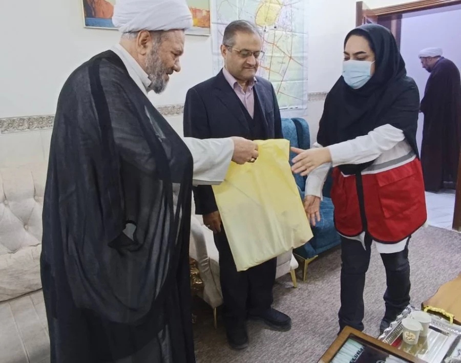بمناسبت روز پرستار در کربلای معلی صورت گرفت:
تجلیل از پرستاران جمعیت هلال احمر جمهوری اسلامی ایران در کربلای معلی
 7