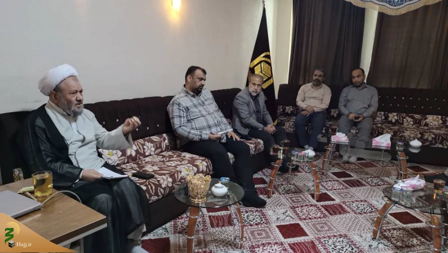 برگزاری جلسه هماهنگی بعثه مقام معظم رهبری و سازمان حج و زیارت در عراق 8