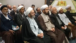 گردهمایی روحانیون و مداحان کاروان های عتبات عالیات در کربلای معلی برگزار شد 7