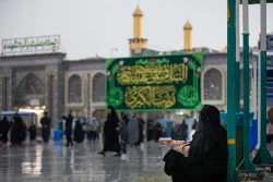 بارش باران در کربلای معلی 6