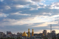 بارش باران در کربلای معلی 12