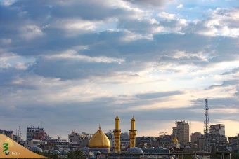 بارش باران در کربلای معلی 12