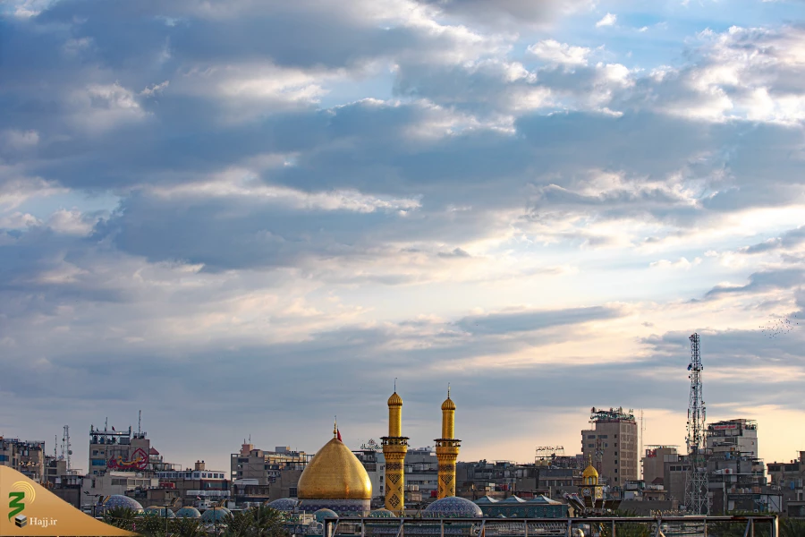 بارش باران در کربلای معلی 12