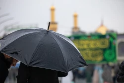 بارش باران در کربلای معلی 14