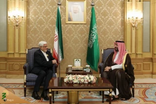 دیدار معاون اول رئیس جمهور با ولیعهد عربستان سعودی