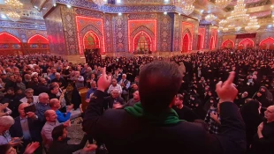 زائران ایرانی در کربلا دعای کمیل را زمزمه کردند 6