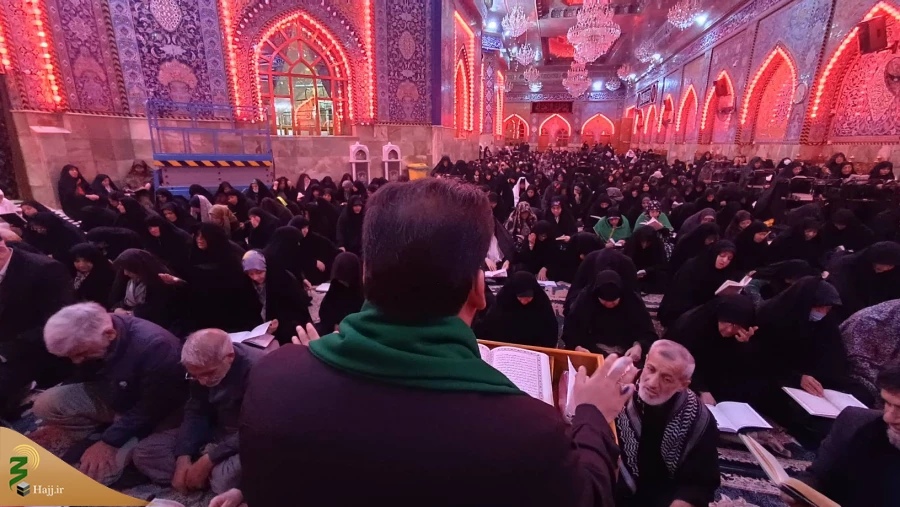 ندای دعای ندبه زائران ایرانی در خیمــه‌گاه امام حسین(ع) طنین انداز شد 5