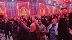 ندای دعای ندبه زائران ایرانی در خیمــه‌گاه امام حسین(ع) طنین انداز شد 2