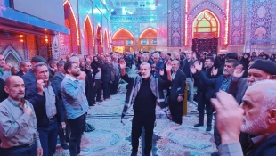 ندای دعای ندبه زائران ایرانی در خیمــه‌گاه امام حسین(ع) طنین انداز شد 4