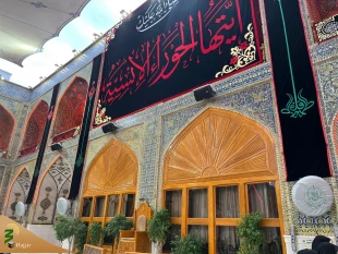 نجف اشرف در سوگ بانوی دو عالم؛ شب شهادت حضرت فاطمه زهرا (سلام‌الله‌علیها) 2