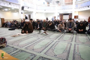 مراسم سوگواری ایام فاطمیه در مسجد سازمان حج و زیارت   5