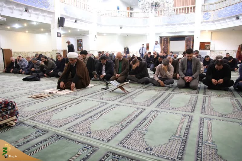 مراسم سوگواری ایام فاطمیه در مسجد سازمان حج و زیارت   5