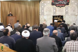 مراسم سوگواری ایام فاطمیه در مسجد سازمان حج و زیارت   6