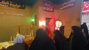 موکب های عزاداری شهادت حضرت زهرا(س) در بین الحرمین + گزارش عکس 2