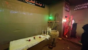 موکب های عزاداری شهادت حضرت زهرا(س) در بین الحرمین + گزارش عکس 4