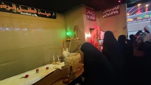 موکب های عزاداری شهادت حضرت زهرا(س) در بین الحرمین + گزارش عکس 12