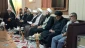 دیدار خادمان فرهنگی و اجرایی کاروان 524 نفری الزهرا(س) با مسئول دفتر نمایندگی بعثه مقام معظم رهبری در کربلای معلی
 3
