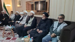 دیدار خادمان فرهنگی و اجرایی کاروان 524 نفری الزهرا(س) با مسئول دفتر نمایندگی بعثه مقام معظم رهبری در کربلای معلی
 4