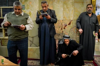مراسم سوگواری شهادت حضرت زهرا سلام الله علیها در حرم  علوی 11