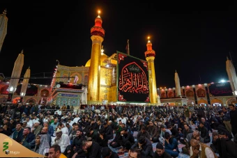 مراسم سوگواری شهادت حضرت زهرا سلام الله علیها در حرم  علوی 26