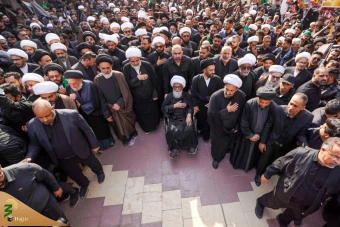 مراسم سوگواری شهادت حضرت زهرا سلام الله علیها در حرم  علوی 20
