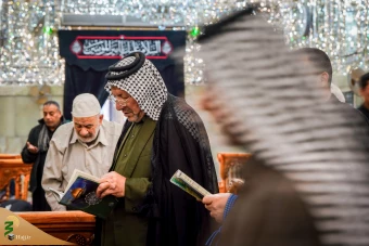 مراسم سوگواری شهادت حضرت زهرا سلام الله علیها در حرم  علوی 18