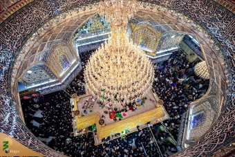 مراسم سوگواری شهادت حضرت زهرا سلام الله علیها در کربلی معلی 3