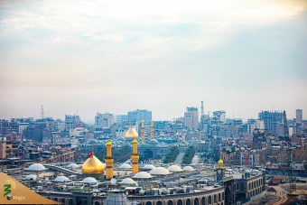 مراسم سوگواری شهادت حضرت زهرا سلام الله علیها در کربلی معلی 9