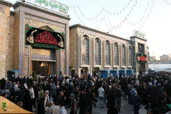 مراسم سوگواری شهادت حضرت زهرا سلام الله علیها در کربلی معلی 17