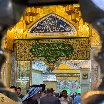 مراسم سوگواری شهادت حضرت زهرا سلام الله علیها در کربلی معلی 27