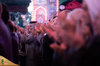 مراسم سوگواری شهادت حضرت زهرا سلام الله علیها در کربلی معلی 20