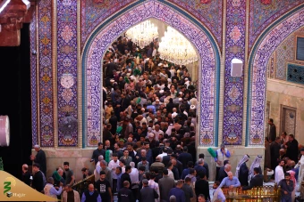 مراسم سوگواری شهادت حضرت زهرا سلام الله علیها در کربلی معلی 22