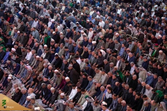 مراسم سوگواری شهادت حضرت زهرا سلام الله علیها در کربلی معلی 14