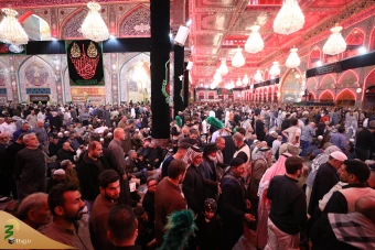 مراسم سوگواری شهادت حضرت زهرا سلام الله علیها در کربلی معلی 23