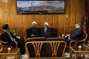 Head of Supreme Leader's Representative Office in Universities Meets Head of Iranian Pilgrims