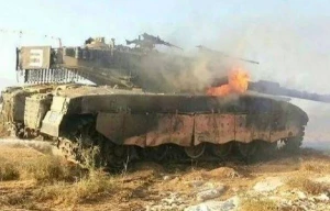 انهدام تانک اشغالگران در جنوب لبنان
