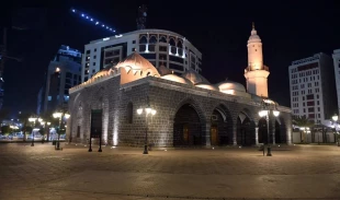 مسیر پیاده روی از مسجد النبی(ص) تا مسجد قبا+فیلم 2