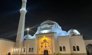مسیر پیاده روی از مسجد النبی(ص) تا مسجد قبا+فیلم 2