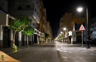 مسیر پیاده روی از مسجد النبی(ص) تا مسجد قبا+فیلم 2