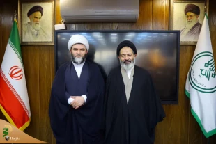 الاجتماع المشترک لمسؤولی بعثة سماحة القائد و منظمة الإعلان الإسلامی؛ الترحیب الجانبین بتفاعل و التلاحم قدر الإمکان فی سبیل خدمة المجتمع المستهدف 5