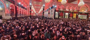 عزاداری زائران حسینی در سالروز شهادت حضرت فاطمه زهرا(س) 2