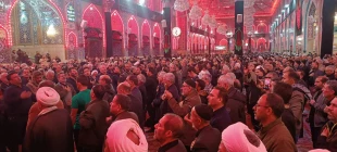 عزاداری زائران حسینی در سالروز شهادت حضرت فاطمه زهرا(س) 2