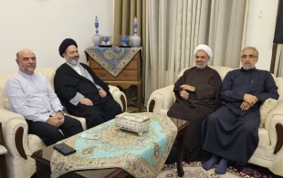 Hojjat al-Islam Navvab Meets Iran's Ambassador to Tanzania 2