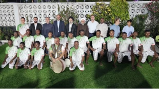 Hojjat al-Islam Navvab Meets Iran's Ambassador to Tanzania 3