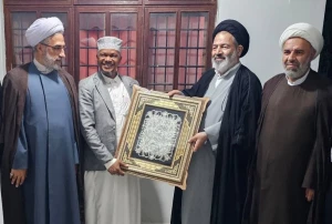 Hojjat Al-Islam Navvab and Grand Mufti of Tanzania Meet