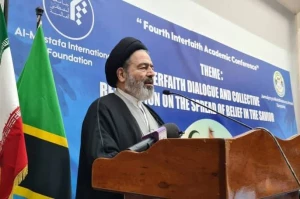 حجة الاسلام نواب بان اعتقاد علي المنجي يبشر بمستقبل مشرق